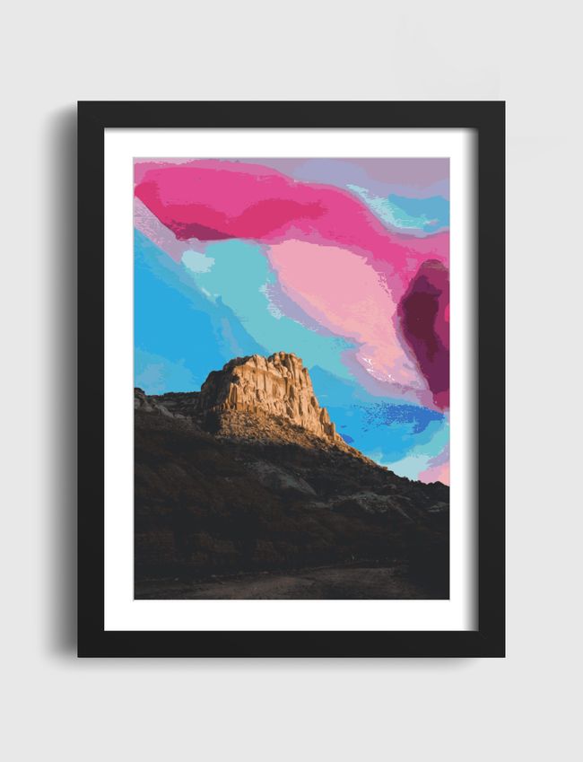 Rainbow Mountain - Artframe