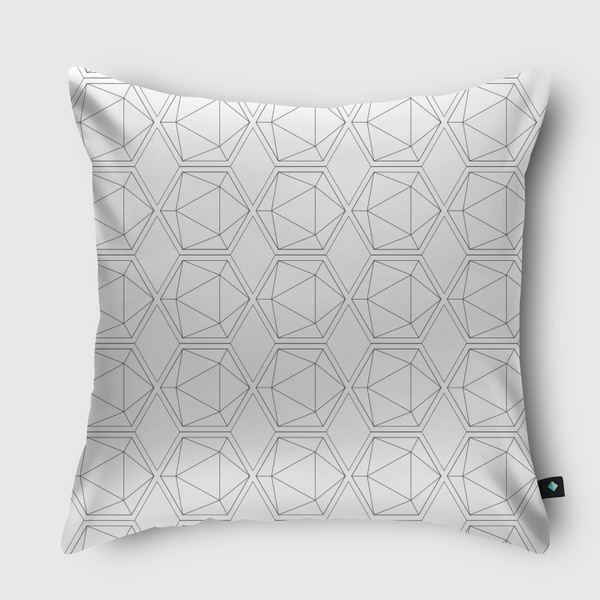 Hexa  Throw Pillow