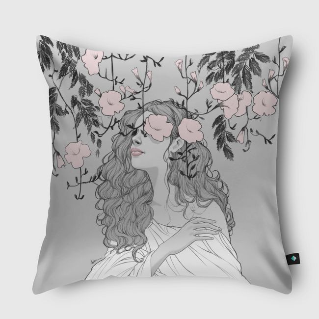 pink soul - Throw Pillow