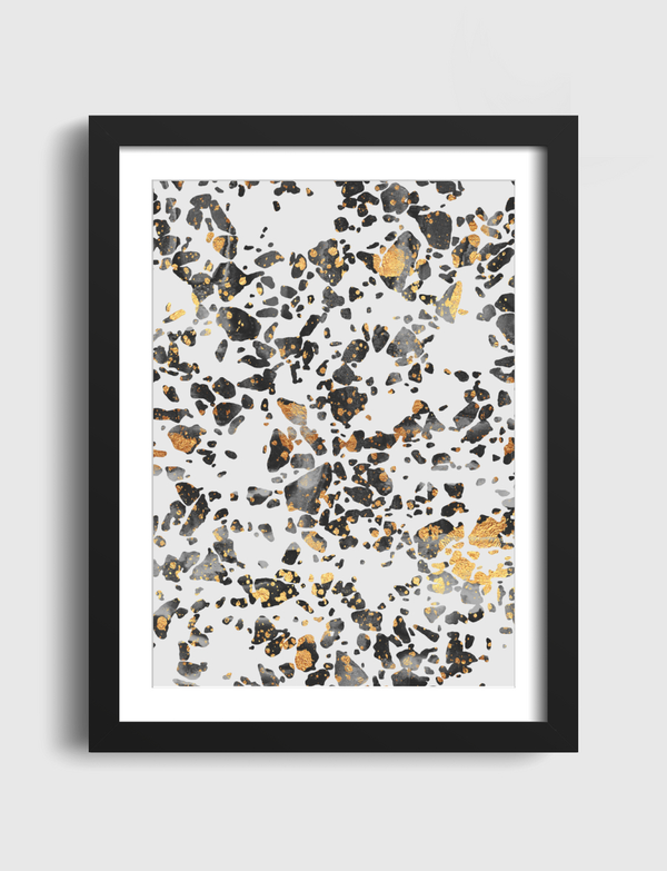 Gold Speckled Terrazzo Artframe