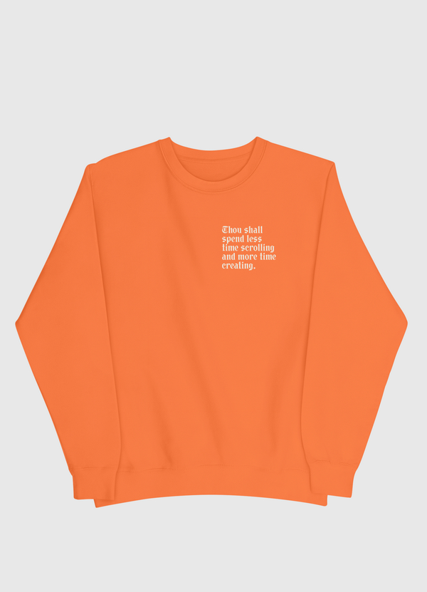 Thou Shall Spend Less Men Sweatshirt