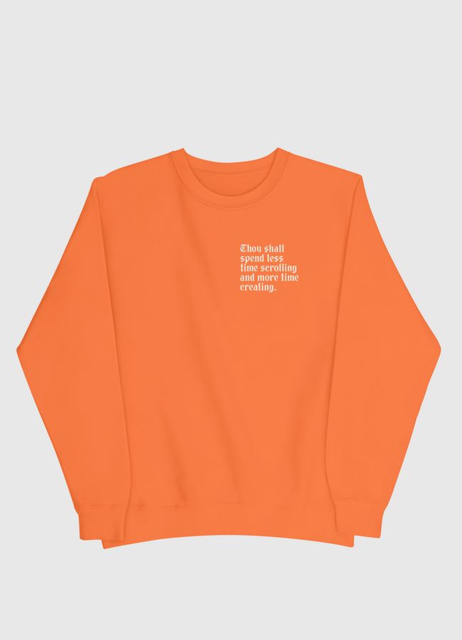 Thou Shall Spend Less - Men Sweatshirt