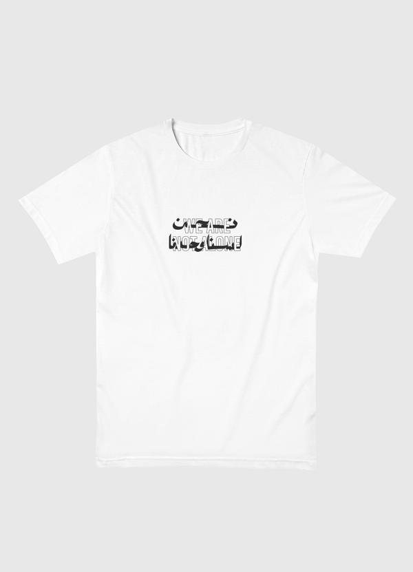 We are not alone Men Basic T-Shirt