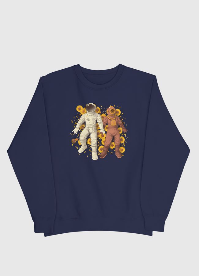 Astronaut Scuba Diving - Men Sweatshirt