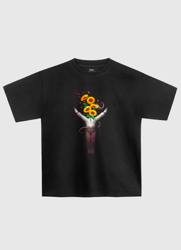 Surya Namaskar Sun Oversized T-Shirt