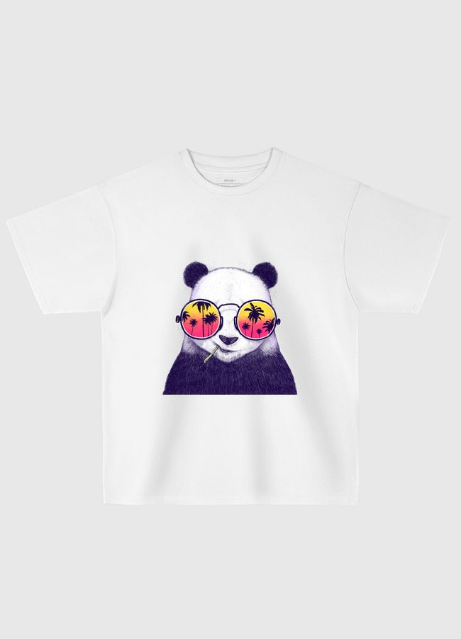 Tropical panda - Oversized T-Shirt