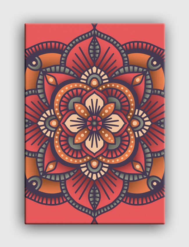 Mandala Pattern 025 - Canvas