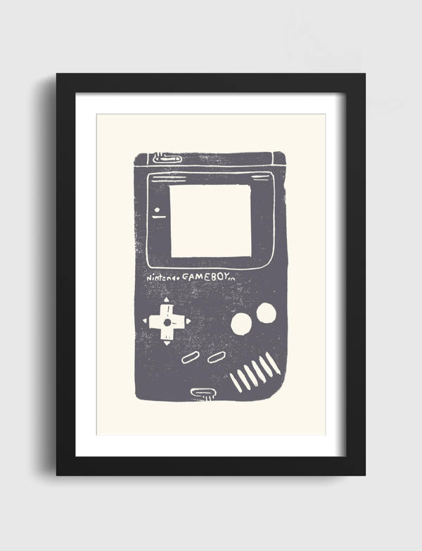 Game Boy Blockprint Artframe