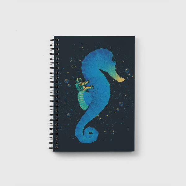 Riding a Sea Horse Astro Notebook