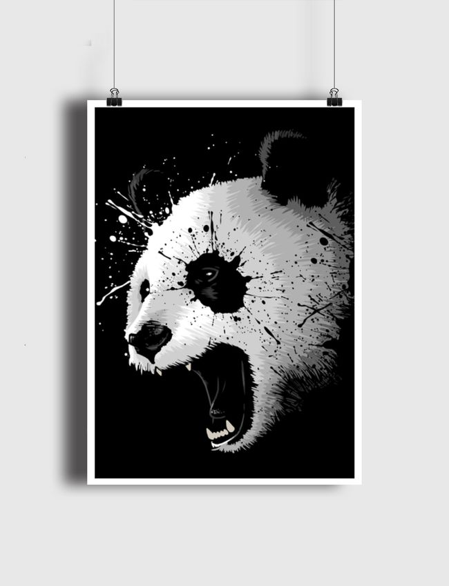 Splatter Panda - Poster