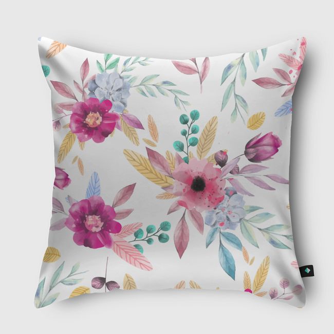 different leaves - Throw Pillow