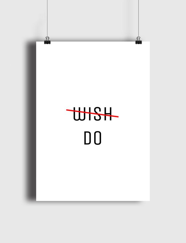 wish/do - Poster