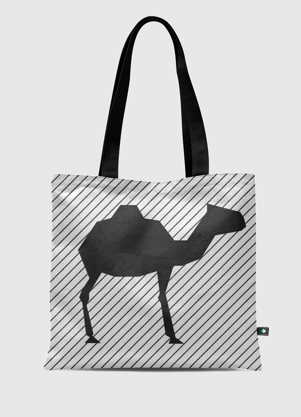 Camel Stripes Tote Bag