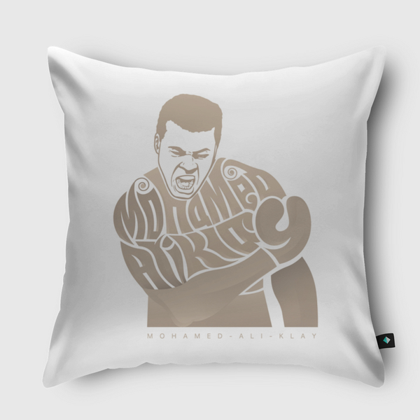 محمد علي Throw Pillow