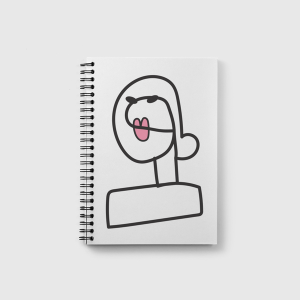 Line Lady Notebook