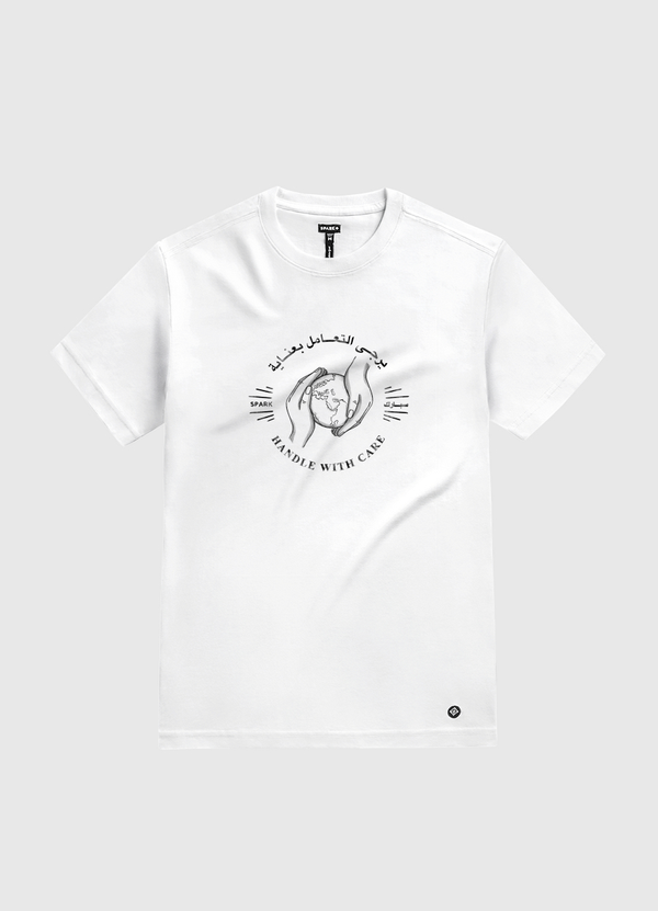 Handle With Care White Gold T-Shirt