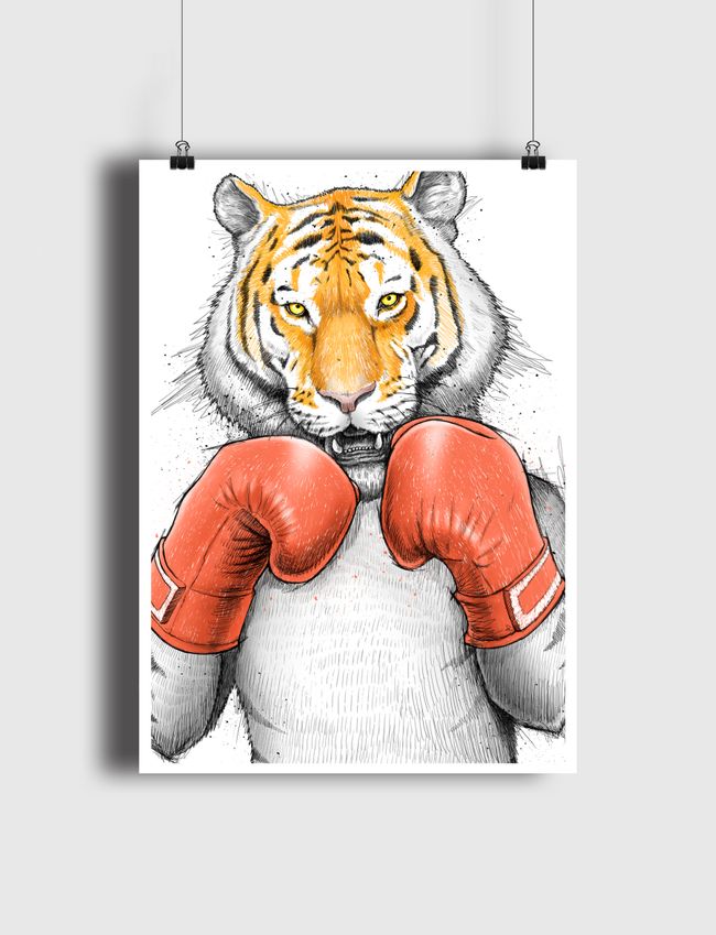 Tiger Boxer - Poster