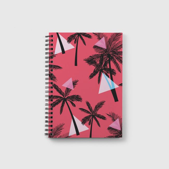  tropical with leaves - Notebook