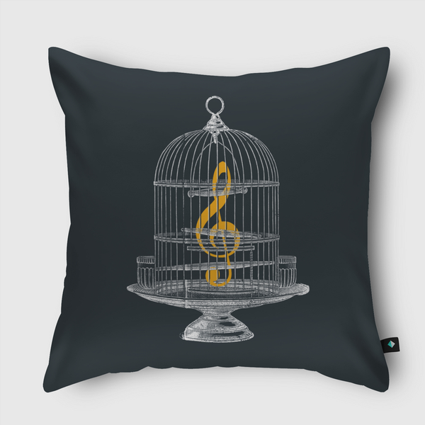 Set Me Free Throw Pillow