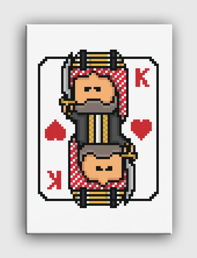 Kings of Hearts - Canvas