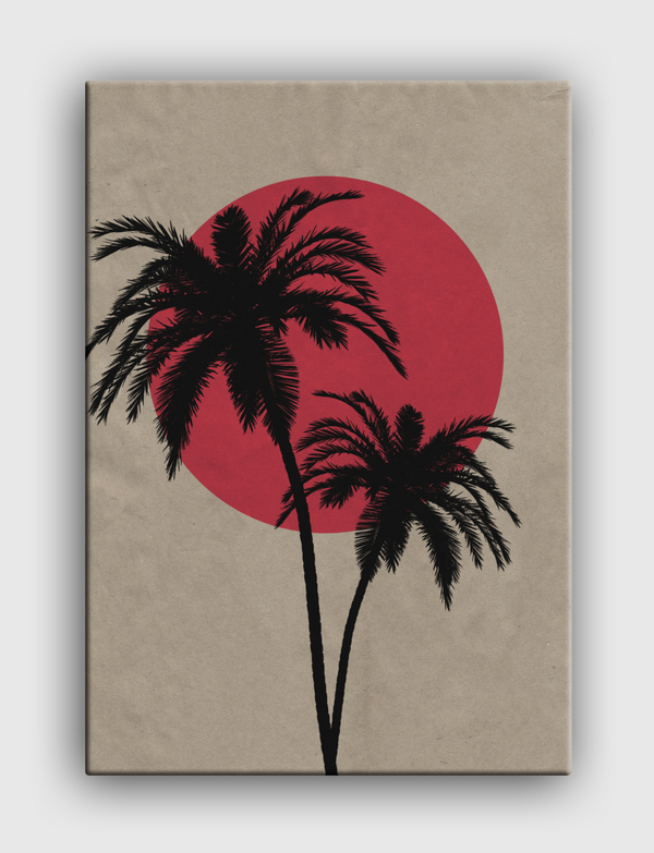 palm shades  Canvas