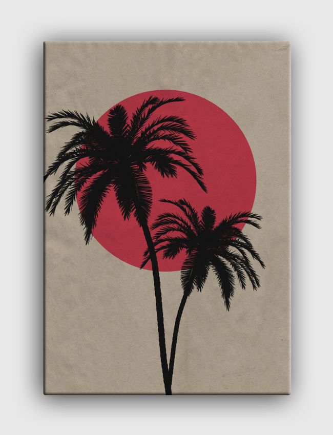 palm shades  - Canvas