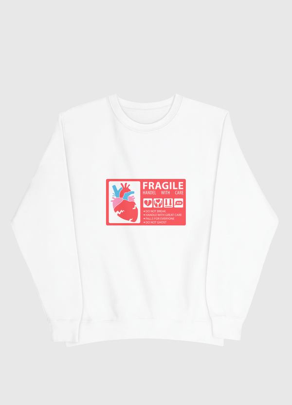 FRAGILE - HANDEL WITH CARE Men Sweatshirt