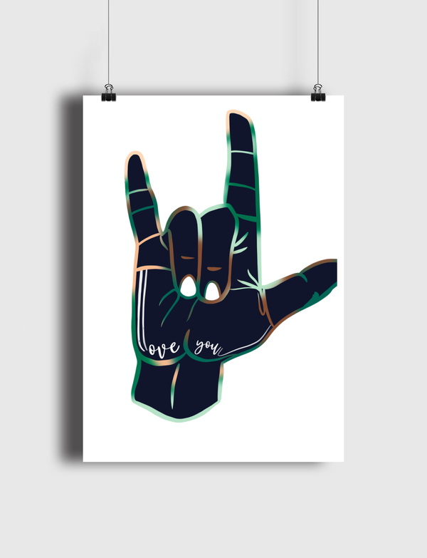 i love u Poster