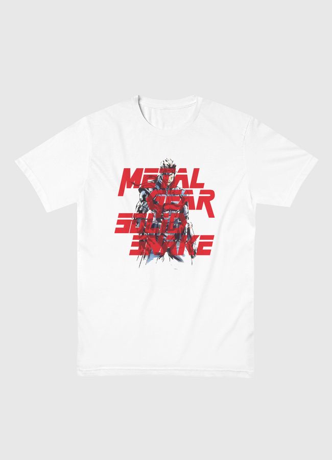 Metal Gear Solid Snake - Men Basic T-Shirt