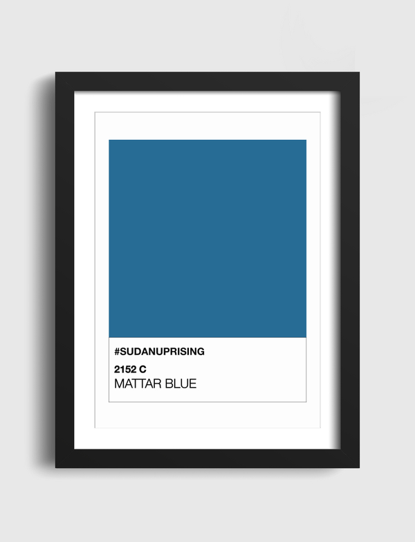 MATTAR BLUE Artframe