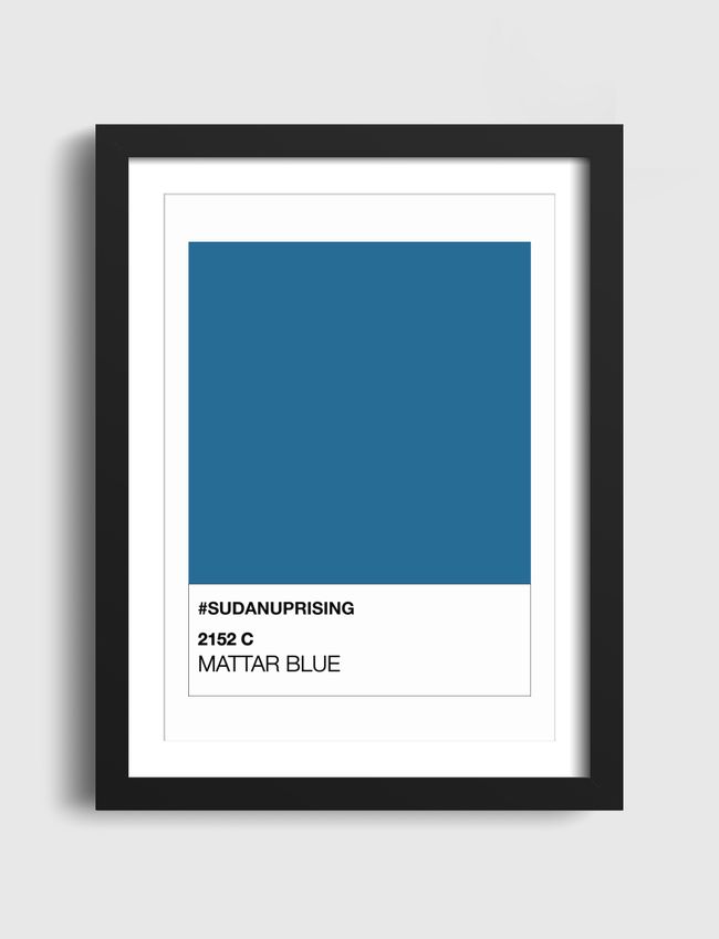 MATTAR BLUE - Artframe