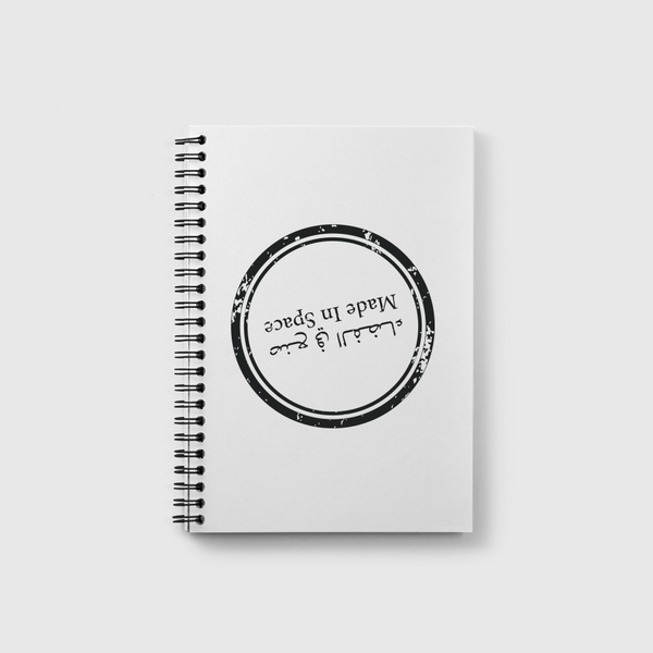 made in space Notebook