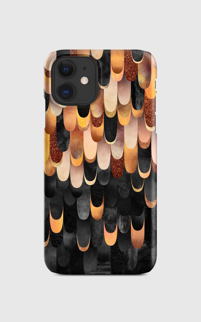 Feathered - Copper And Black - Regular Case