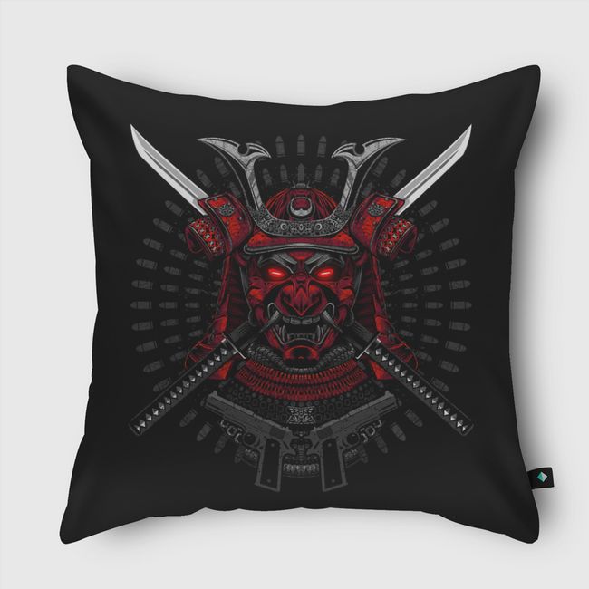 Weapons Samurai - Throw Pillow