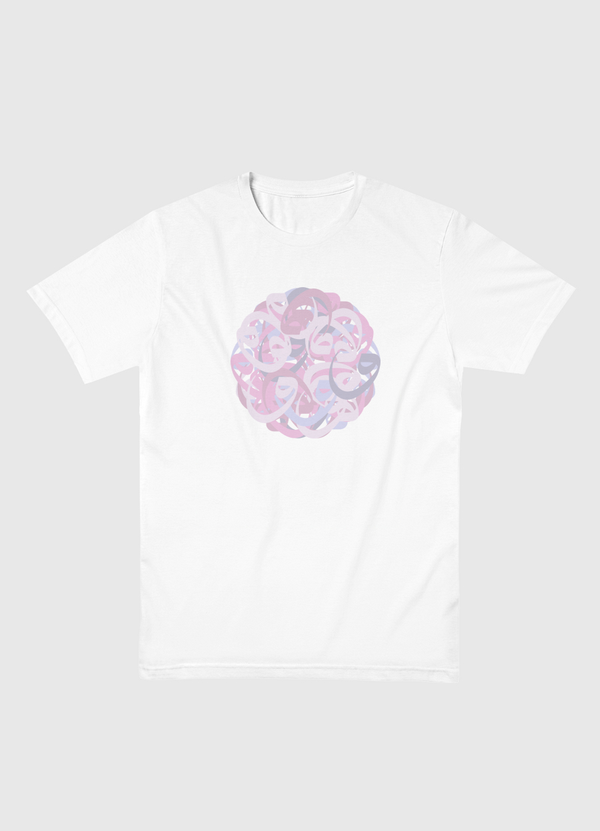 calligraphy pink Men Basic T-Shirt