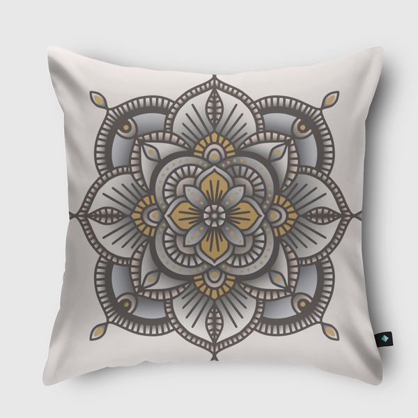 Mandala Pattern 026 Throw Pillow