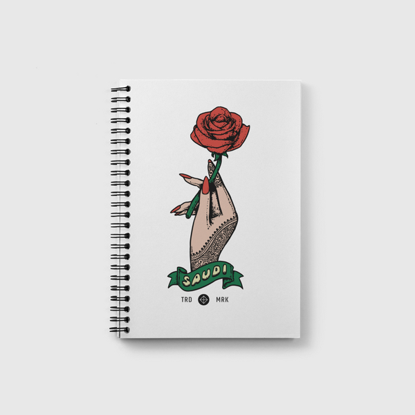 Henna and Roses Notebook