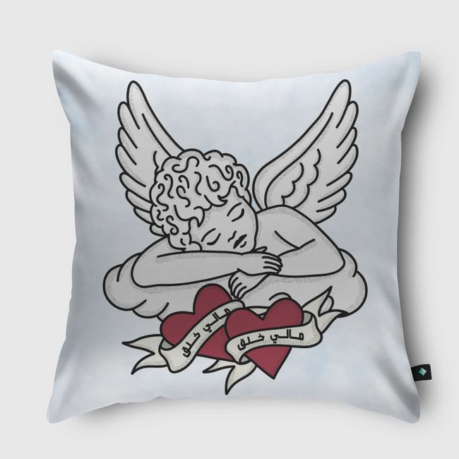 مالي خلق - Throw Pillow