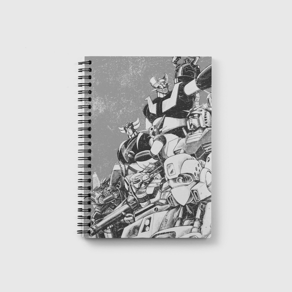 UFO Giants Robots Notebook