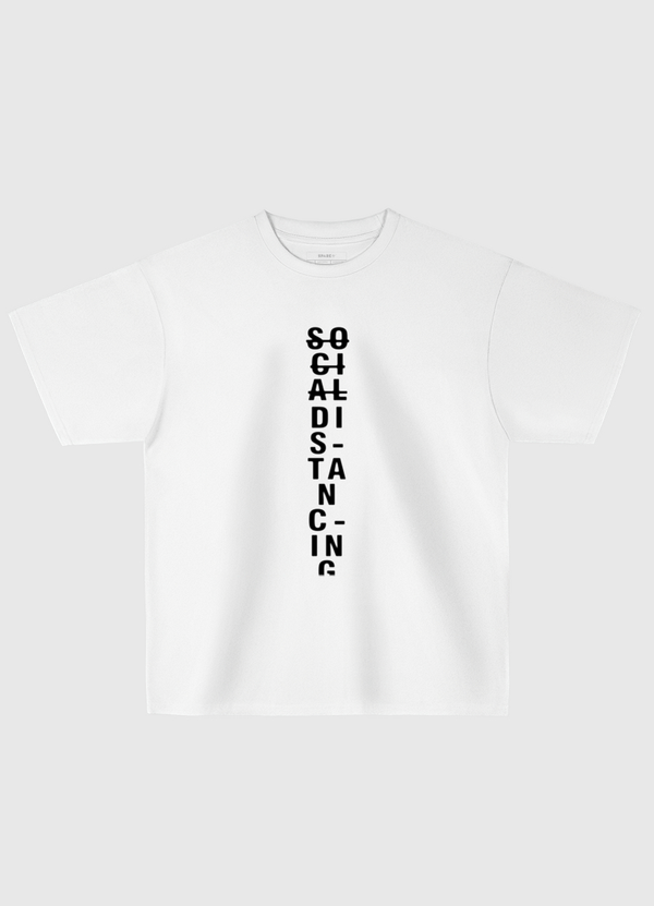 SOCIAL DISTANCING HYPE Oversized T-Shirt