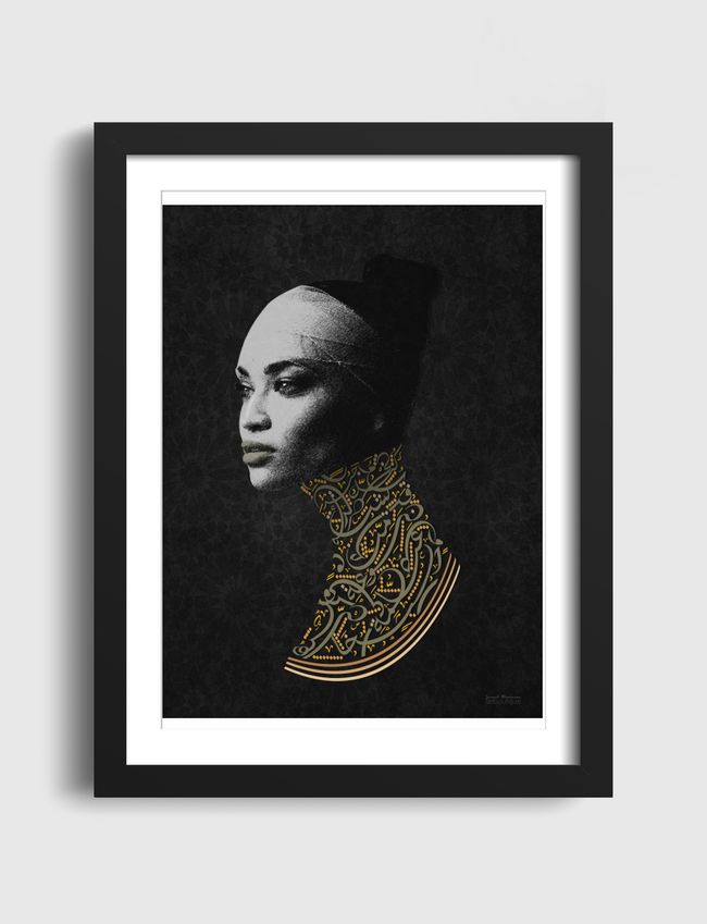 Shanina Shaik portrait - Artframe