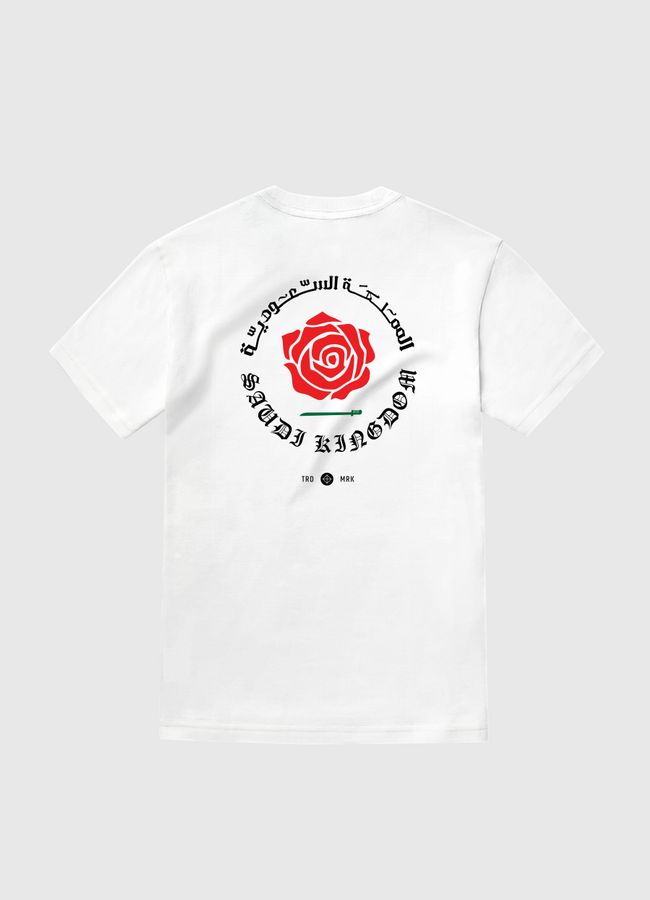 Saudi Kingdom - White Gold T-Shirt