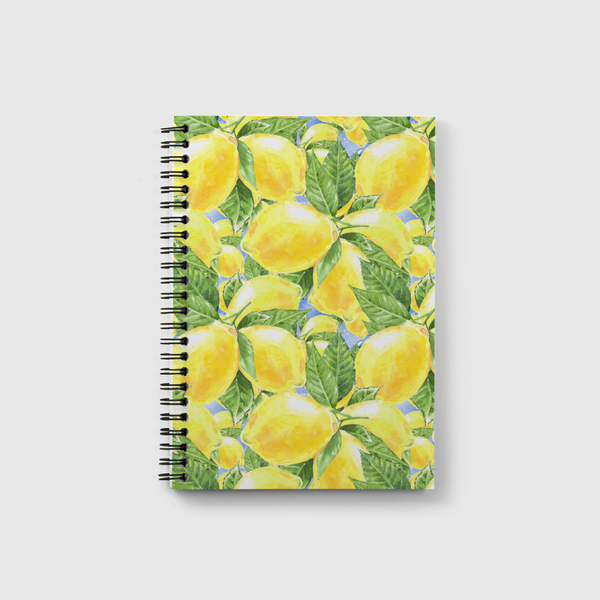 Boho Lemon Notebook