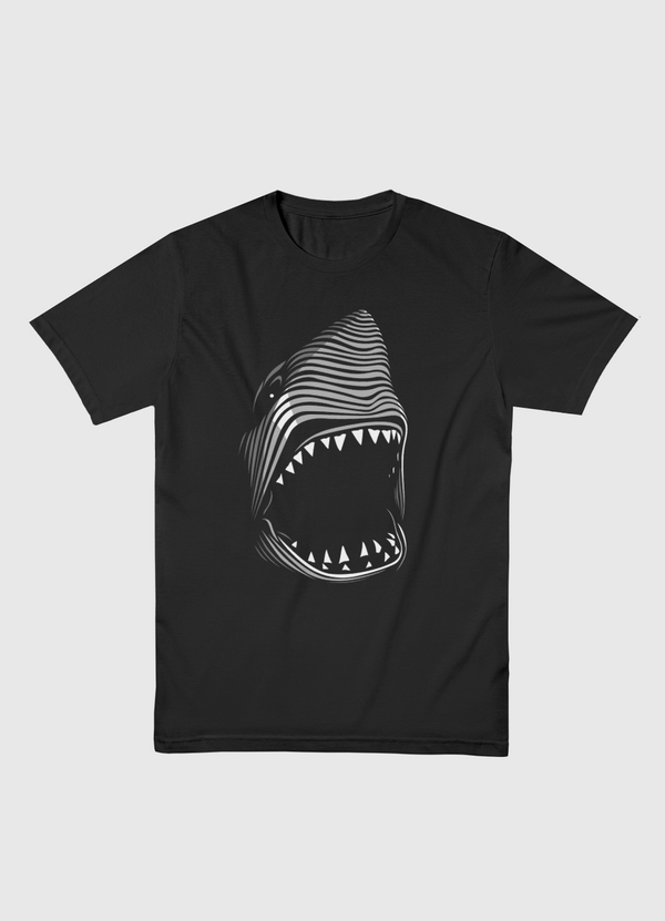 Great shark lines Men Basic T-Shirt