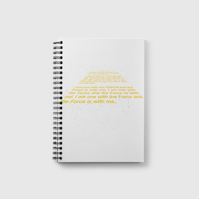 I am one with the Force - Notebook