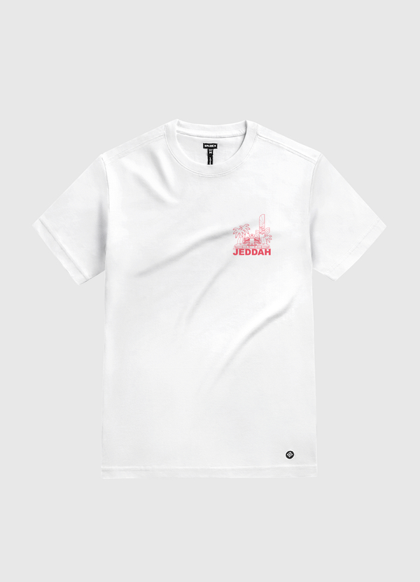 F1 Jeddah White Gold T-Shirt