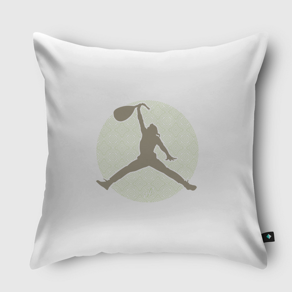 Oud jordan Throw Pillow