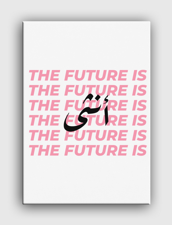 المستقبل انثى Canvas