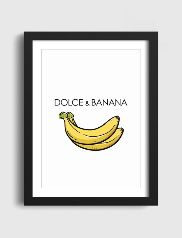 Funny Dolce And Banana Artframe