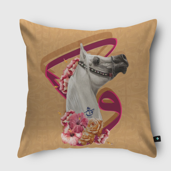 حصان Throw Pillow